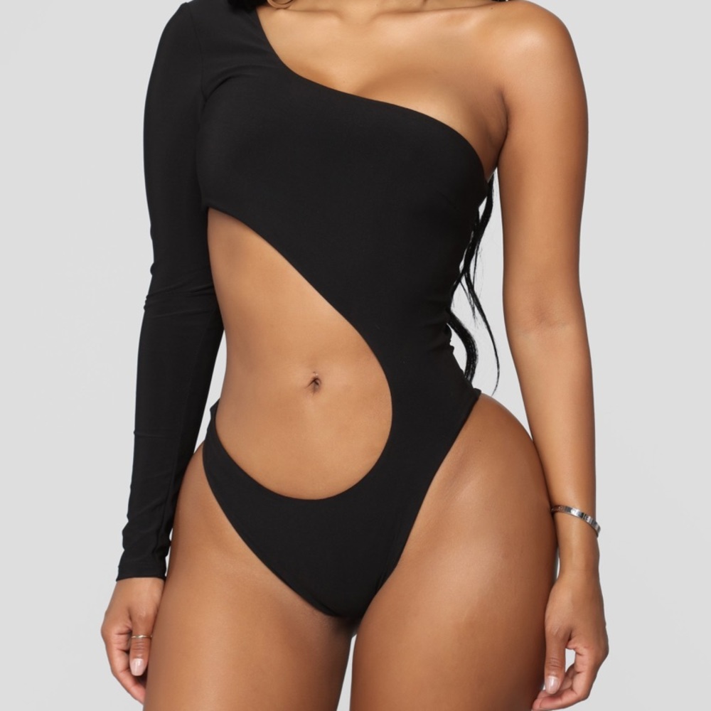 Cutting You Off Long Sleeve Bodysuit